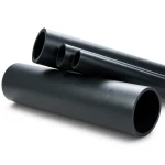 HDPE Pipe Pressure 16 Bar PE 80 Size OD 450 mm SDR 9 Black Color