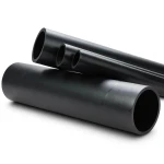 أنابيب بلاستيك HDPE ضغط اسمي 10 بار PE 80، قطر خارجي 800 ملم SDR 33، لون أسود