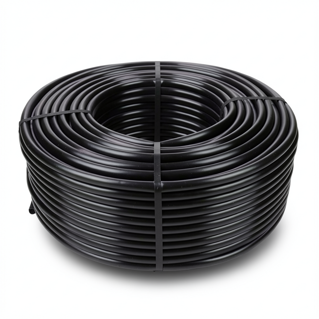 HDPE Coil Pipe Nominal Pressure 6.3 Bar PE 100 OD 75 mm Black