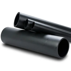 HDPE Pipe Pressure 16 Bar PE 80 Size 315mm SDR 9 Thickness 35.2 mm Black