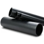 HDPE Pipe Pressure 6.3 Bar PE 100 Size 140 mm OD Thickness 5.4 mm Black