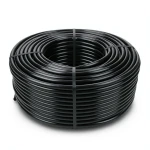 HDPE Coil Pipe Pressure 12.5 Bar PE 100, 25 mm OD SDR 33, Black
