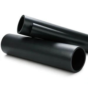 انابيب HDPE ضغط 16 بار PE 80 قطر 500 ملم SDR 9 سمك 55.8 ملي اسود