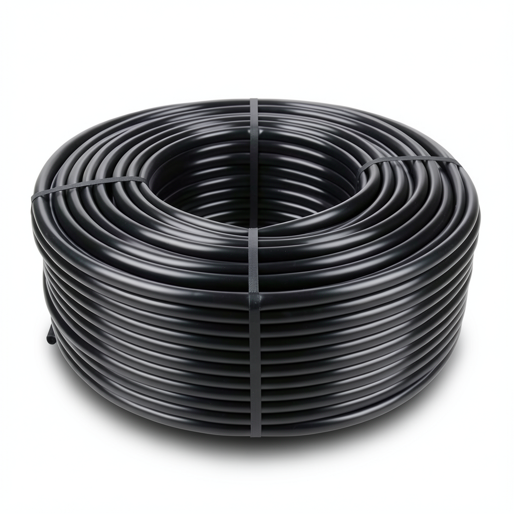 لفة أنبوب HDPE ضغط 12.5 بار PE 100 قطر 40 مم SDR 33 لون أسود