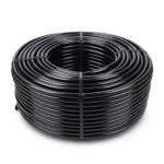لفة أنابيب بلاستيك HDPE ضغط اسمي 12.5 بار PE 100 قطر خارجي 50 مم SDR 33 لون أسود