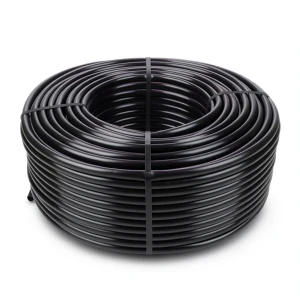 لفة أنابيب بلاستيك HDPE ضغط اسمي 12.5 بار PE 100 قطر خارجي 50 مم SDR 33 لون أسود