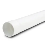 مواسير UPVC ضغط 12 بار مقاس 3 إنش سمك 5.3 مم لون أبيض
