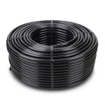 HDPE Coil Pipe Pressure 6.3 Bar PE 100 Size 63 mm SDR 26 Thickness 2.5 mm Black
