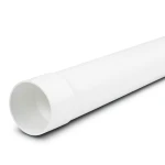 أنابيب UPVC ضغط 15 بار مقاس 1 إنش سماكة 2.8 ملم لون أبيض