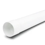 مواسير UPVC ضغط 15 بار مقاس 1/2 1 إنش سماكة 3.7 ملم لون أبيض
