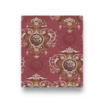 Wall Paper Venice Collection 5 m² Red With Beige, Item 06-5768 |