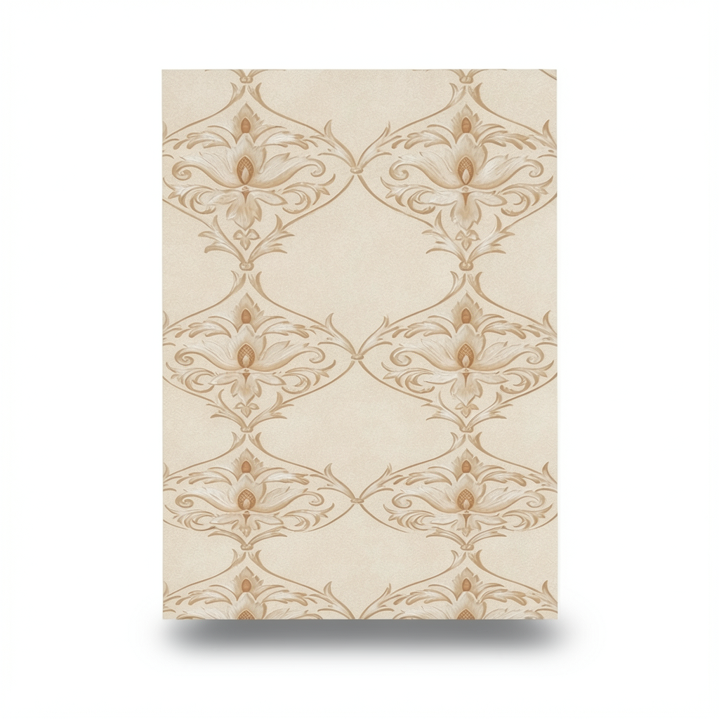 Wall Paper Venice Design Beige with Brown Color, Size 5 m², Germany | YT-13959327
