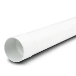 مواسير UPVC ضغط 12 بار مقاس 3 إنش سمك 5.3 مم لون أبيض