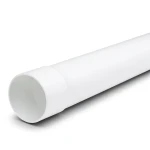 أنابيب UPVC ضغط 15 بار مقاس 1 إنش سماكة 2.8 ملم لون أبيض