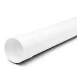 مواسير بلاستيك UPVC ضغط 15 بار مقاس 1/4 1 إنش سماكة 3.3 مم لون أبيض