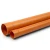 UPVC Plastic Pipe Class 4 Size 140 mm Thickness 7.2 mm Orange Brown - Image 1
