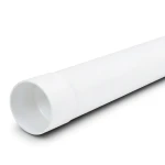 مواسير UPVC ضغط 15 بار مقاس 3 إنش سماكة 6.6 ملم لون أبيض