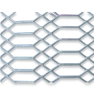 Hot Rolled Flattened Expanded Metal Jawhara Form 2 mm Thickness 5 M Length 2.44 M Width