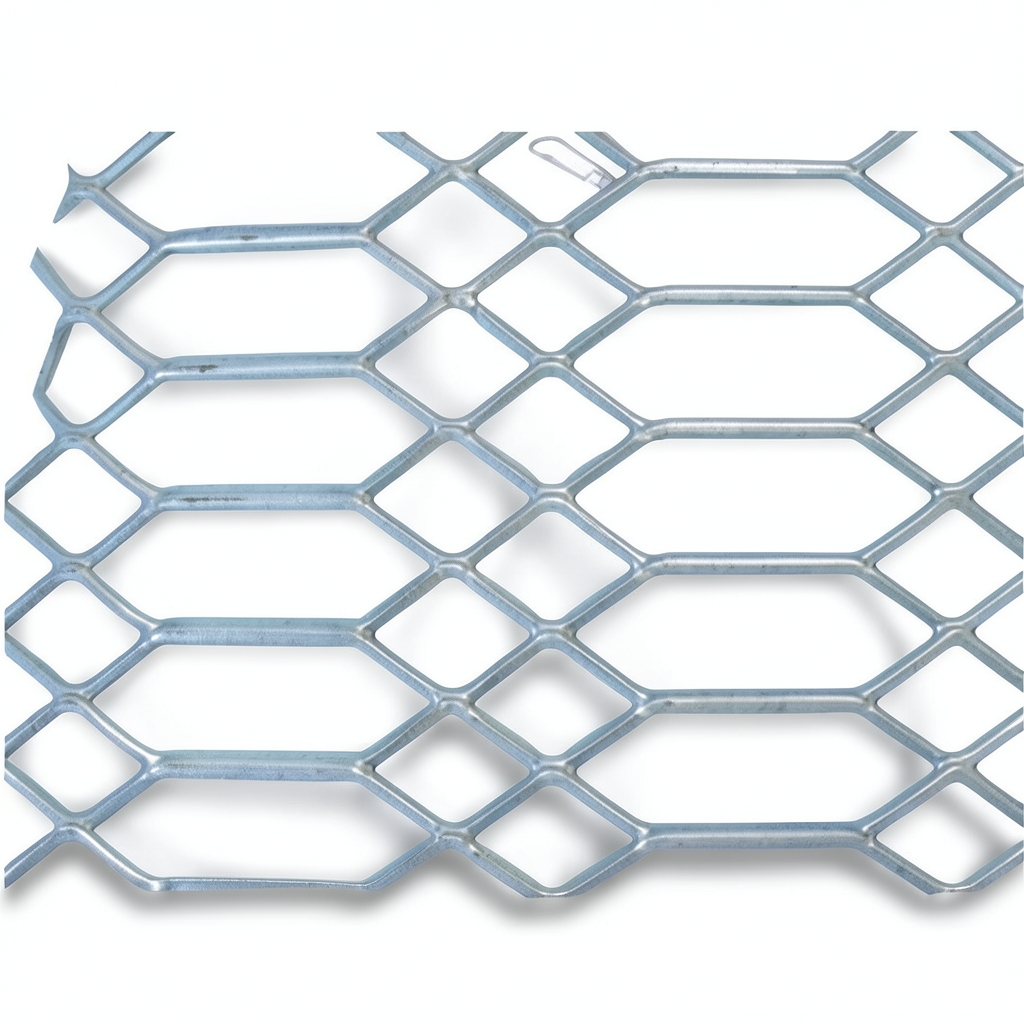 Hot Rolled Expanded Sheet 3 mm Thickness, 1.22 M Width, 3 M Length, Jawhara Shape