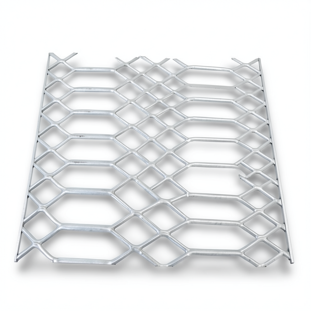 Hot Rolled Expanded Metal Sheet Flattened 3 mm Thickness 1.22 M Width 5 M Length