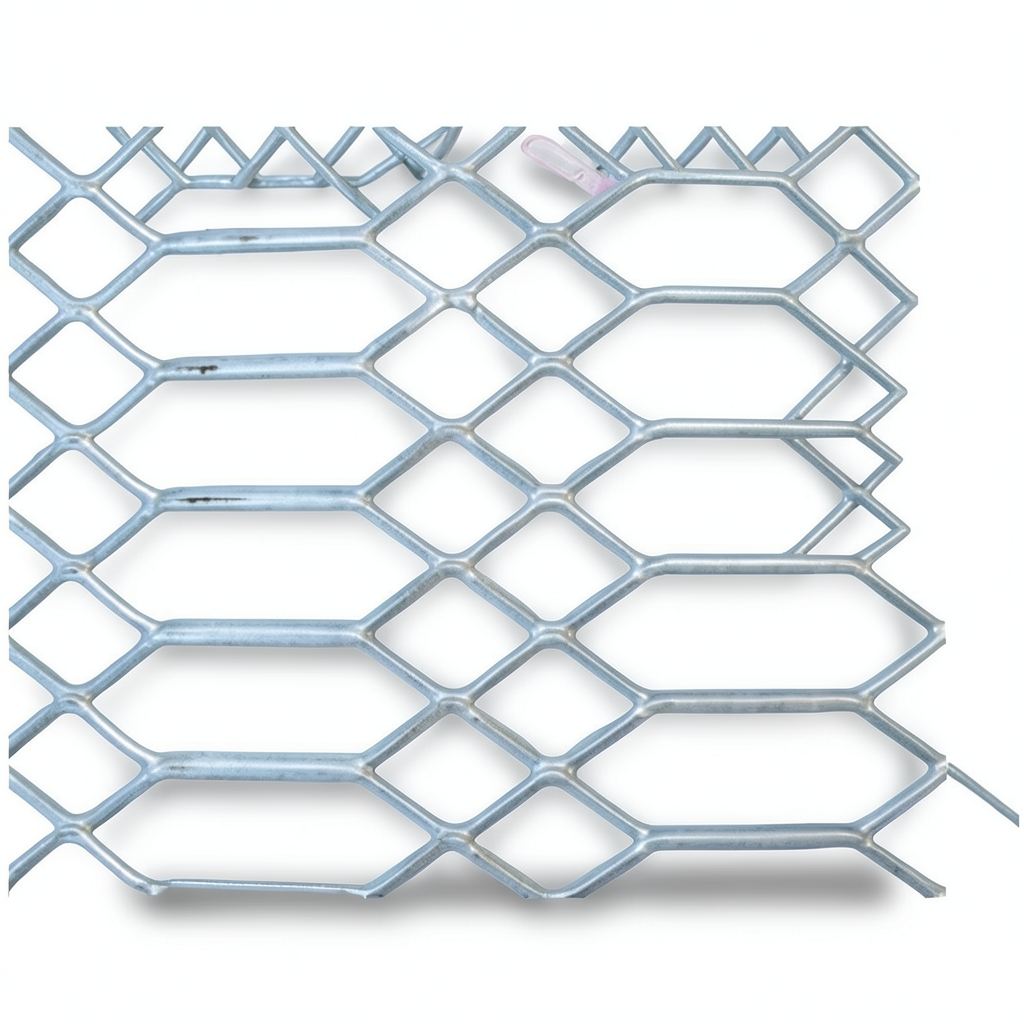 Hot Rolled Expanded Metal Wiremesh 3 mm Thickness, 1.22 M Width, 7 M Length, Jawhara Form
