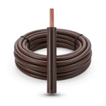 كابل نحاس THHN/THWN عزل PVC 105°C قطر 3.9 مم 600 فولت طول 300 قدم بني | شركة الفنار