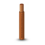 كابل نحاس THHN/THWN معزول PVC 105°C مقاس 0.82 مم² قطر 2.2 مم 600 فولت طول 300 قدم بني | شركة الفنار
