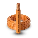 كابل نحاس THHN/THWN معزول PVC 105° قطر 2.7 مم 600 فولت طول 2500 قدم برتقالي | شركة الفنار