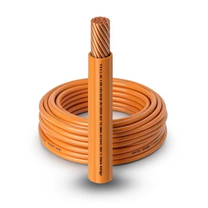 كابل نحاس THHN/THWN معزول PVC 105° قطر 2.7 مم 600 فولت طول 2500 قدم برتقالي | شركة الفنار