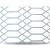 سلك شبك معدني ممدد حديد اسود تخانة 2.3 مم مقاس 2.44×3 م تصميم جوهرة - Image 1
