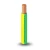 THHN/THWN Copper Cable PVC 105°C Insulation 2.08 mm² Diameter 2.9 mm 600 Volt 300 Feet Yellow with Green | Al Fanar - Image 1