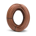 كابل نحاس THHN/THWN معزول PVC 105° قطر 2.9 مم 600 فولت 300 قدم بني | شركة الفنار