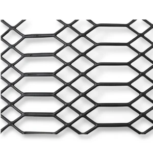 Hot Rolled Expanded Metal Jawhara Thickness 2.7 mm Size 2.44×1 m Black