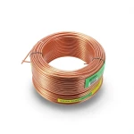 كابل نحاس THHN/THWN معزول PVC 105°C مقاس 2.08 مم² قطر 2.9 مم 600 فولت طول 300 قدم أصفر مع أخضر | شركة الفنار