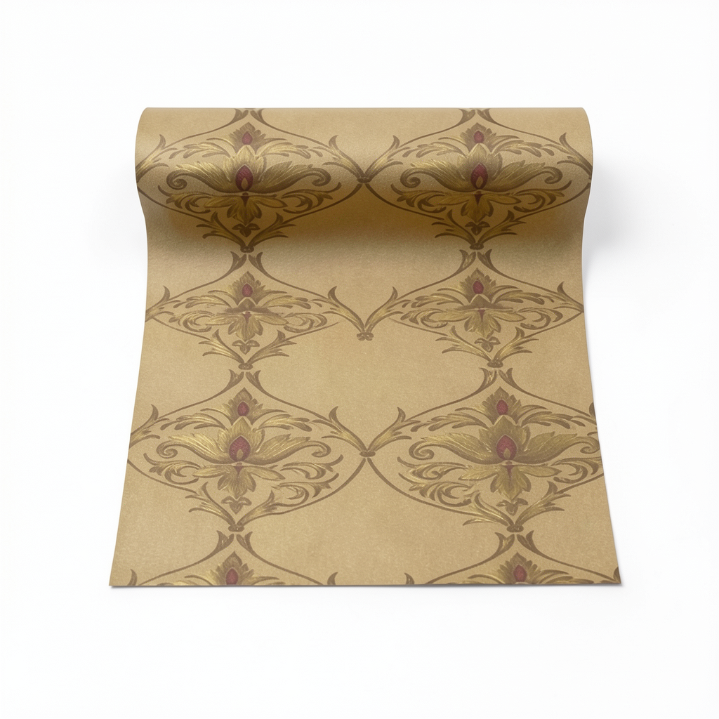 Wall Covering Venice Set 5 m² Gold with Brown Color, Germany | 30-5769