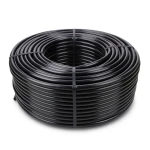 لفة أنابيب HDPE ضغط 6.3 بار PE 100 قطر 40 مم سمك 1.8 مم SDR 26 لون أسود