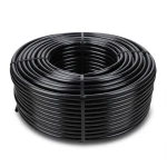 لفة انابيب HDPE ضغط 6.3 بار PE 100 قطر خارجي 63 مم SDR 26 سماكة 2.5 ملم لون اسود