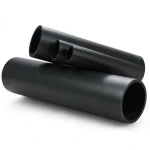 مواسير HDPE ضغط 6.3 بار PE 100 قطر خارجي 225 مم سمك 8.6 مم لون اسود