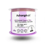 3 AWG Stranded Copper Wire PVC Insulation 105°C Purple 600V 500ft | Asharqiyah Cables Company for Industry