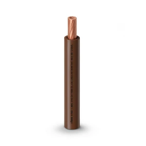 THHN/THWN Copper Cable PVC 105°C Insulation 0.82 mm² 2.2 mm Diameter 600 Volt 300 Feet Brown | Al Fanar