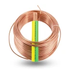 كابل نحاس THHN/THWN معزول PVC 105° 2.2 مم قطر 600 فولت 300 قدم أصفر مع أخضر | شركة الفنار