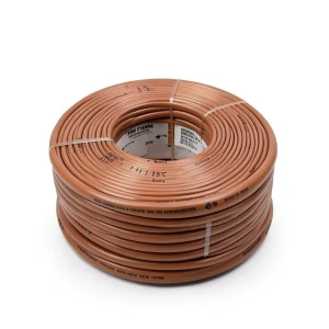 كابل نحاس THHN/THWN معزول PVC 105° قطر 2.9 مم 600 فولت 300 قدم بني | شركة الفنار