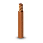 كابل نحاس THHN/THWN معزول PVC 105°C مقاس 2.08 مم² قطر 2.9 مم 600 فولت طول 250 قدم بني | شركة الفنار