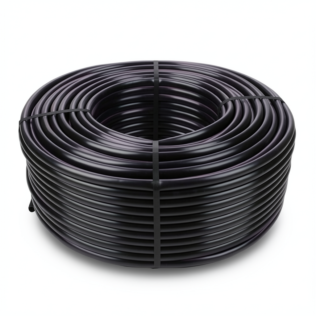 لفة أنبوب HDPE ضغط 12.5 بار PE 100 قطر 40 مم SDR 33 لون أسود