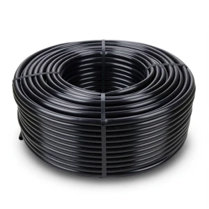 لفة أنابيب بلاستيك HDPE ضغط اسمي 12.5 بار PE 100 قطر خارجي 50 مم SDR 33 لون أسود