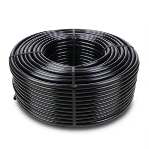 HDPE Plastic Coil Pipe 6.3 Bar Pressure PE 100, 50 mm Diameter SDR 26 Black