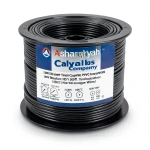 3 AWG Stranded Tinned Copper Wire PVC Insulation 105°C Black 600V 500ft | Asharqiyah Cables Company for Industry