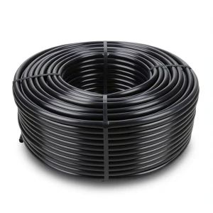HDPE Plastic Coil Pipe Nominal Pressure 6.3 Bar PE 100 Size 75 mm SDR 26 Black