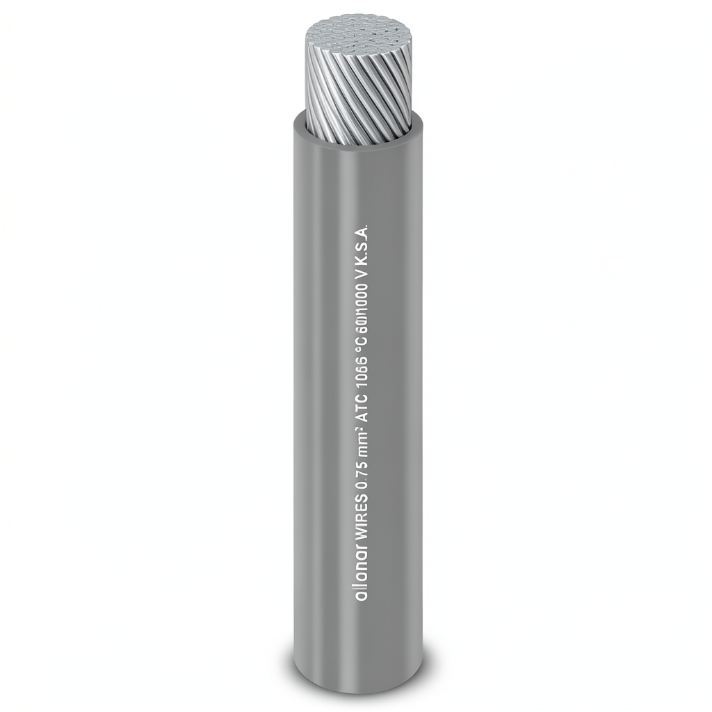 Alfanar 95mm2 Single Electric Wire, Flexible Tinned Copper, 600/1000V, Gray | Al Fanar