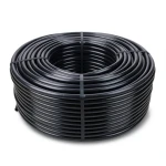 لفة انابيب HDPE ضغط 6.3 بار PE 100 قطر 90 ملم SDR 26 لون اسود